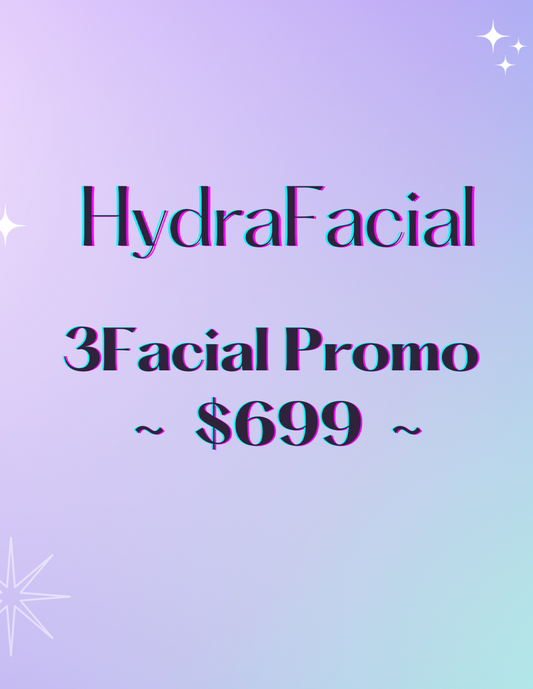 HydraFacial ( 3 PACKAGE)